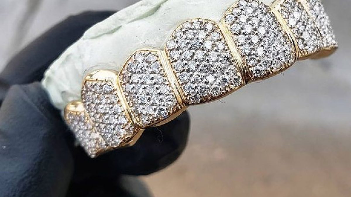 Iced out hotsell grillz custom