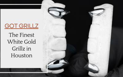 Where Can You Get The Finest White Gold Grillz in Houston? GotGrillz is the Answer!
