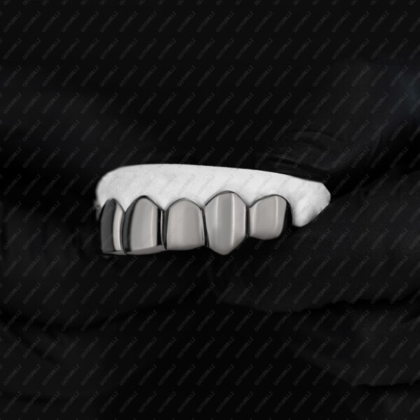 Black Rhodium Classic Solid Top Grillz