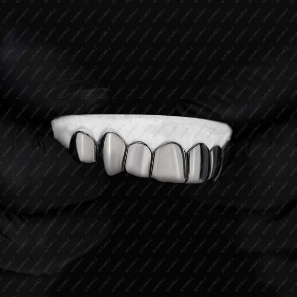 Black Rhodium Classic Solid Top Grillz