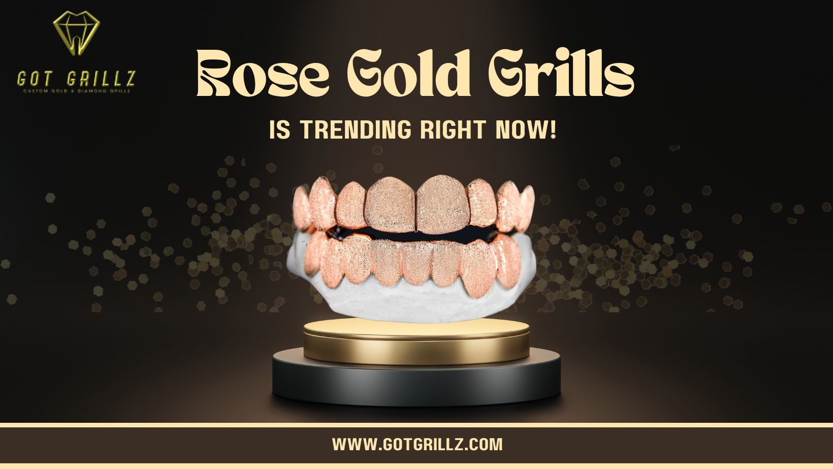 Rose Gold Grills Houston Is Trending! Check Out Top Teeth Grills