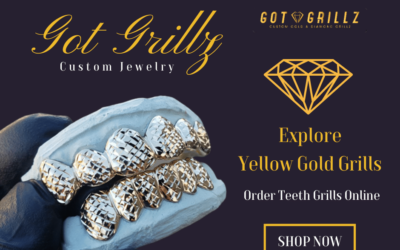 Explore Our Yellow Gold Grills and Order Teeth Grills Online!
