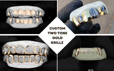 Custom Two Tone Gold Grillz and Diamond Grillz Are On Demand – Get Yours Now!
