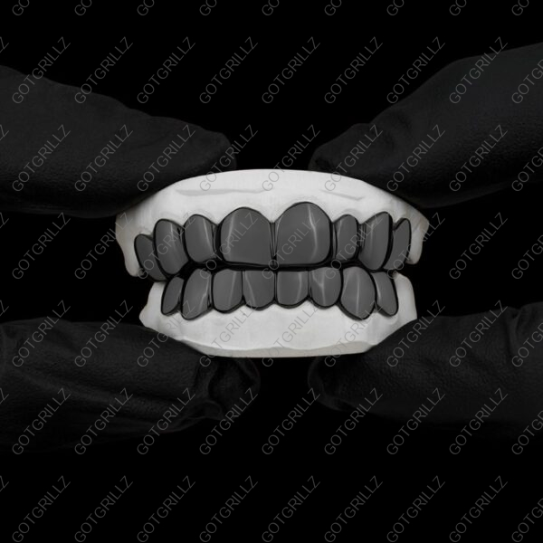 Black Rhodium Classic Solid Grillz