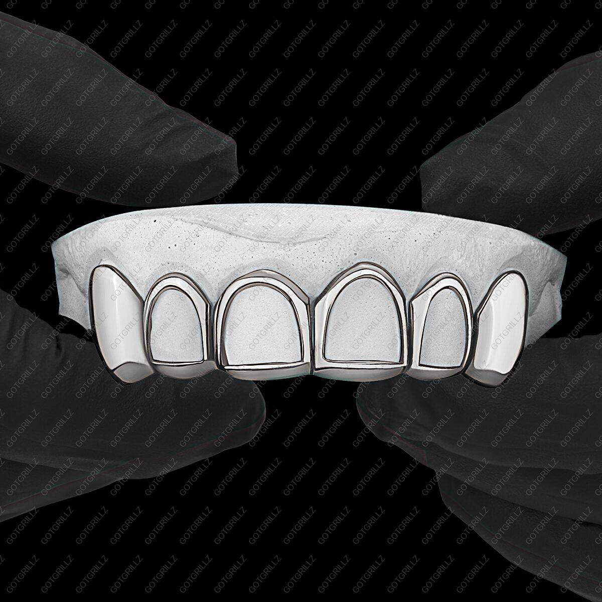 Yellow Gold Classic Open Face Solid K9 Gold Grillz