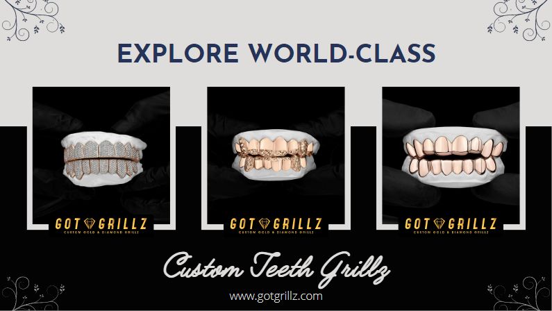 Explore World-Class Custom Teeth Grillz in Houston – Visit GotGrillz Today!