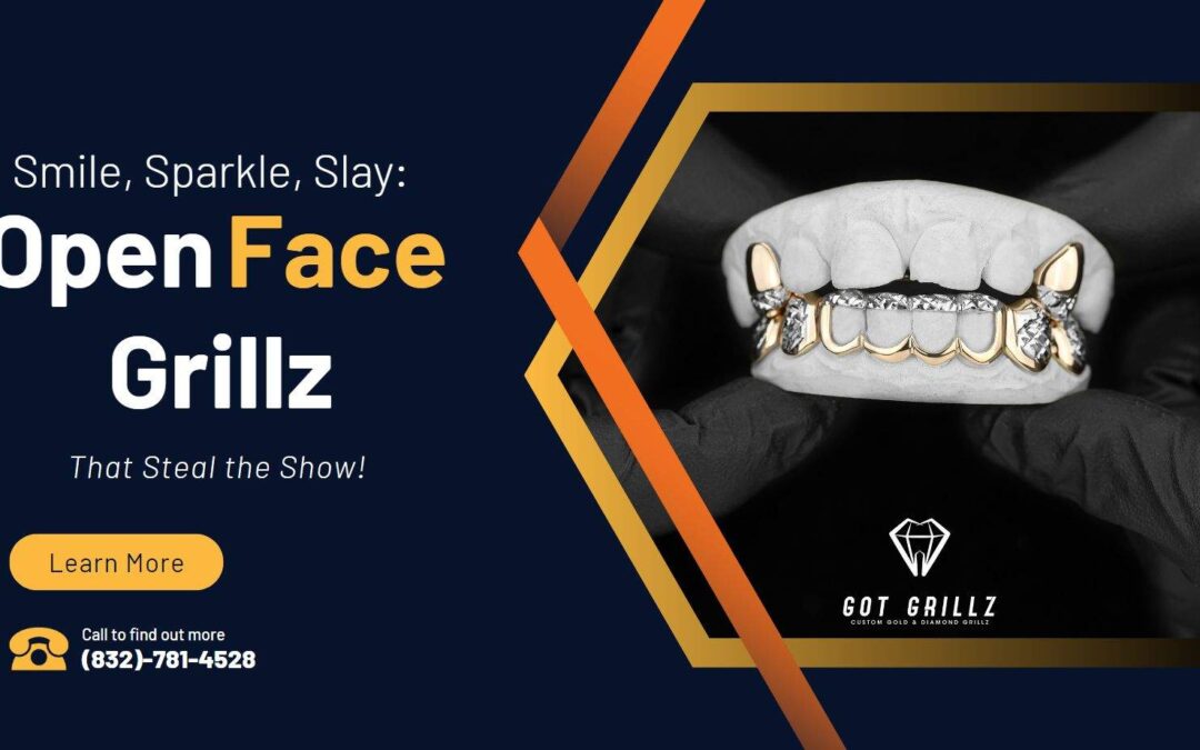 Smile, Sparkle, Slay: Open Face Grillz That Steal the Show!