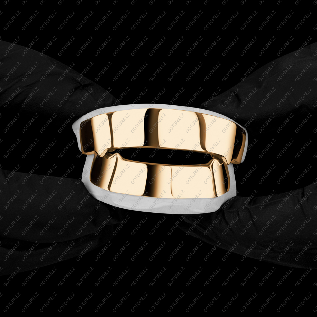 Yellow Gold Kanye Custom Grillz - GotGrillz