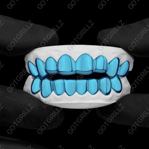 Turquoise Polished Solid Classic Grillz